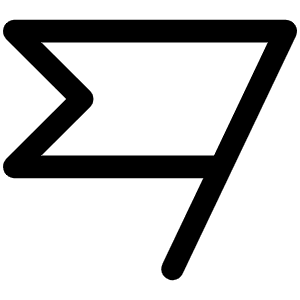 Flag Banner Icon from Phosphor Regular Set