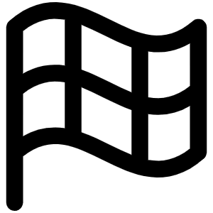 Flag Checkered Icon from Phosphor Regular Set