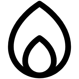 Flame Icon from Phosphor Regular Set