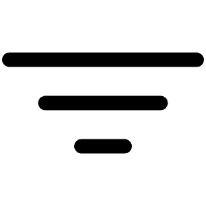 Funnel Simple Icon from Phosphor Regular Set