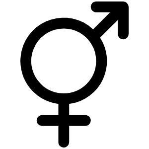 Gender Intersex Icon from Phosphor Regular Set