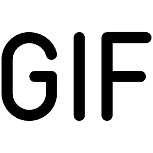 Gif Icon from Phosphor Regular Set