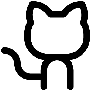 Github Logo Icon from Phosphor Regular Set