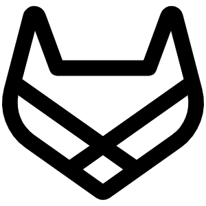 Gitlab Logo Icon from Phosphor Regular Set