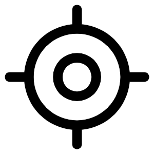 Gps Fix Icon from Phosphor Regular Set
