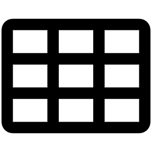 Grid Nine Icon from Phosphor Regular Set