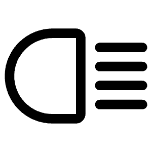 Headlights Icon from Phosphor Regular Set