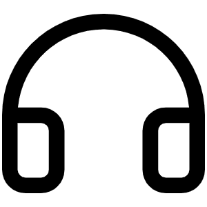 Headphones Icon from Phosphor Regular Set