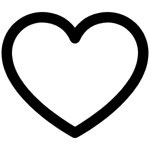 Heart Icon from Phosphor Regular Set
