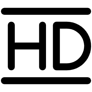 High Definition Icon from Phosphor Regular Set
