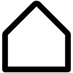 House Simple Icon from Phosphor Regular Set