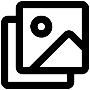 Images Square Icon from Phosphor Regular Set