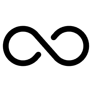 Infinity Icon from Phosphor Regular Set