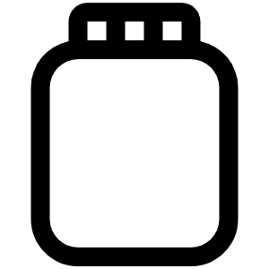 Jar Icon from Phosphor Regular Set