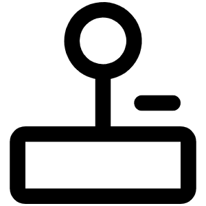 Joystick Icon from Phosphor Regular Set