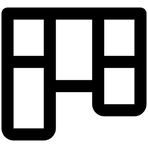 Kanban Icon from Phosphor Regular Set