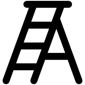 Ladder Icon from Phosphor Regular Set