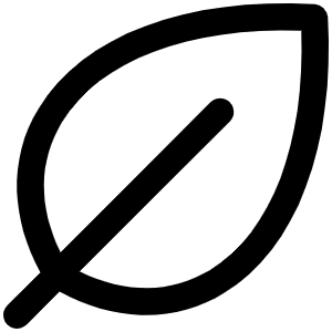 Leaf Icon from Phosphor Regular Set