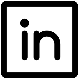Linkedin Logo Icon from Phosphor Regular Set