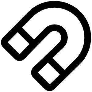 Magnet Icon from Phosphor Regular Set