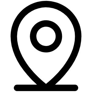 Map Pin Line Icon from Phosphor Regular Set