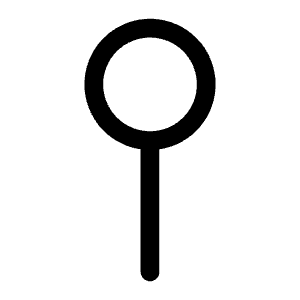 Map Pin Simple Icon from Phosphor Regular Set