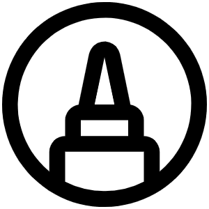 Marker Circle Icon from Phosphor Regular Set