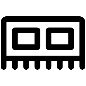 Memory Icon from Phosphor Regular Set