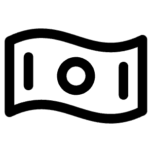 Money Wavy Icon from Phosphor Regular Set