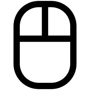 Mouse Icon from Phosphor Regular Set
