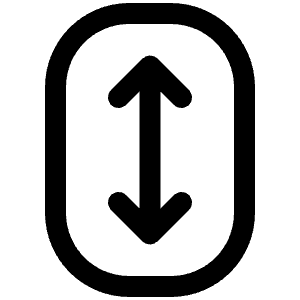 Mouse Scroll Icon from Phosphor Regular Set