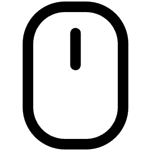 Mouse Simple Icon from Phosphor Regular Set