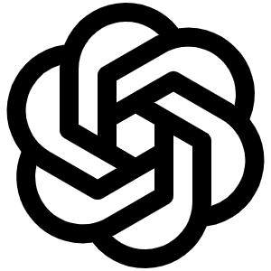 Open Ai Logo Icon from Phosphor Regular Set