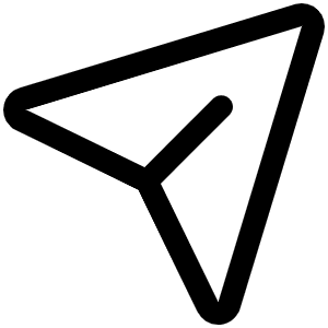 Paper Plane Tilt Icon from Phosphor Regular Set