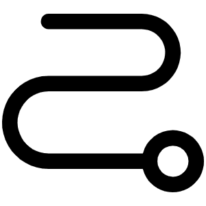 Path Icon from Phosphor Regular Set