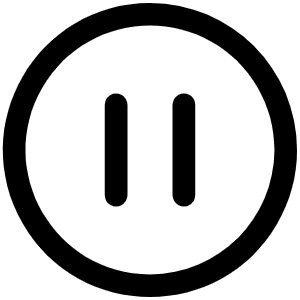 Pause Circle Icon from Phosphor Regular Set