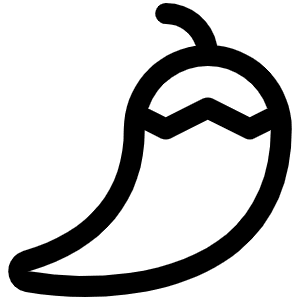 Pepper Icon from Phosphor Regular Set