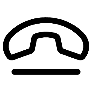 Phone Disconnect Icon from Phosphor Regular Set