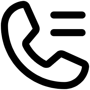 Phone List Icon from Phosphor Regular Set