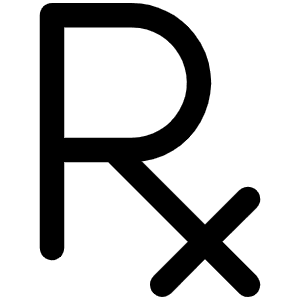 Prescription Icon from Phosphor Regular Set