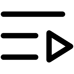 Queue Icon from Phosphor Regular Set