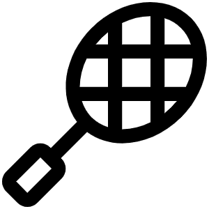 Racquet Icon from Phosphor Regular Set