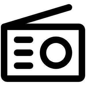 Radio Icon from Phosphor Regular Set