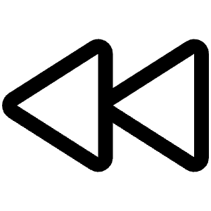 Rewind Icon from Phosphor Regular Set