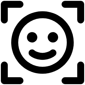 Scan Smiley Icon from Phosphor Regular Set