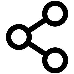 Share Network Icon from Phosphor Regular Set