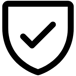 Shield Check Icon from Phosphor Regular Set