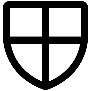 Shield Checkered Icon from Phosphor Regular Set