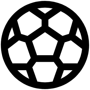 Soccer Ball Icon from Phosphor Regular Set