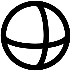 Sphere Icon from Phosphor Regular Set